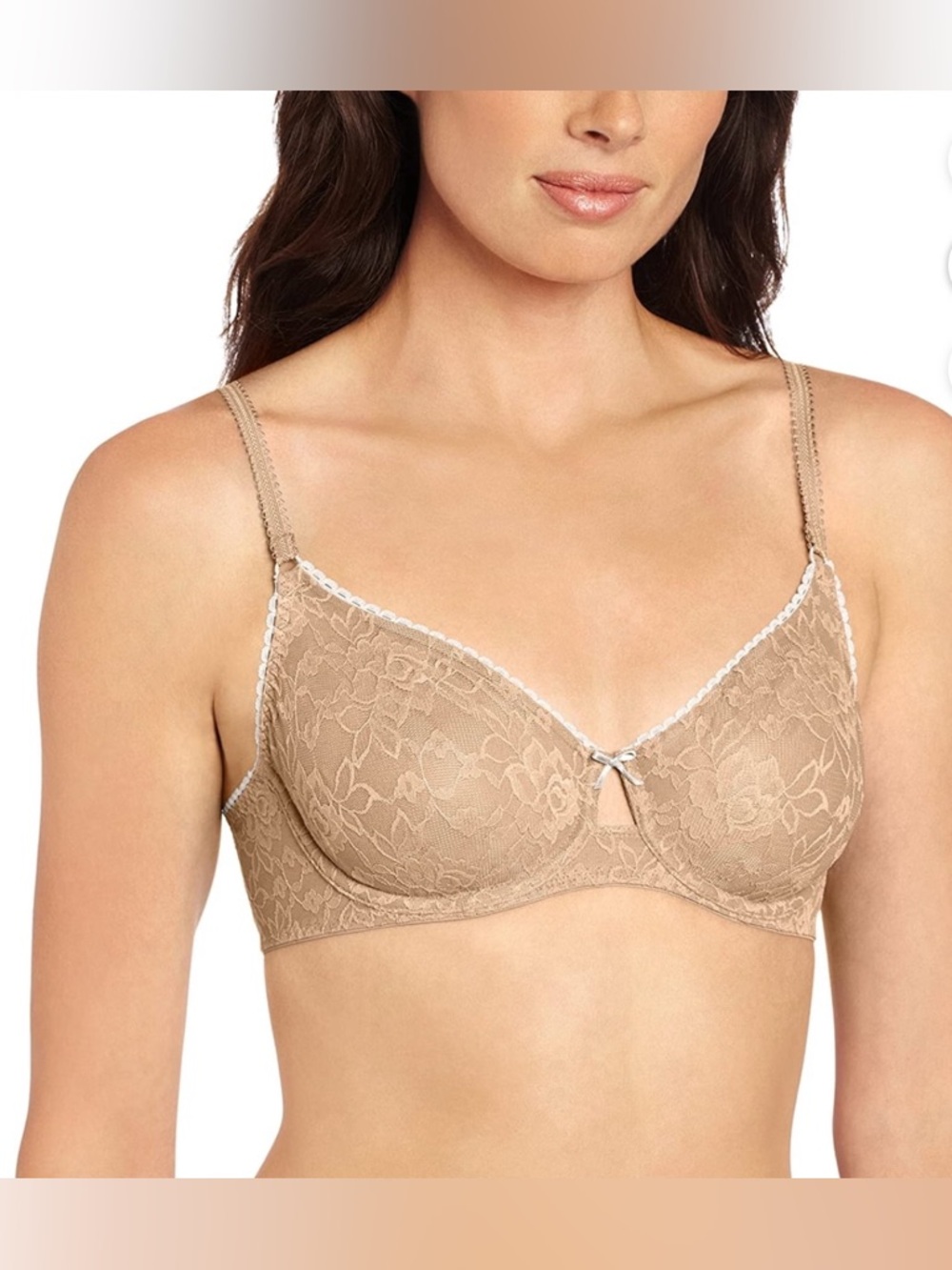 b.tempt'd Women's Full Bloom Underwire Bra Au Natural 36 D